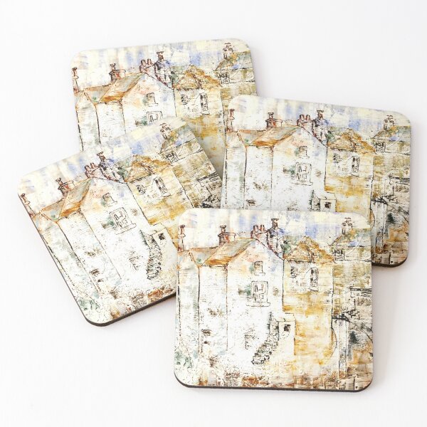 Item preview, Robin Hood Bay in Mixed Media designed and sold by Janeclarbour.