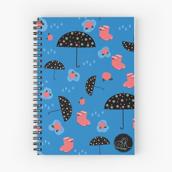 Item preview, Rainy Days in Blue designed and sold by StephRoche.