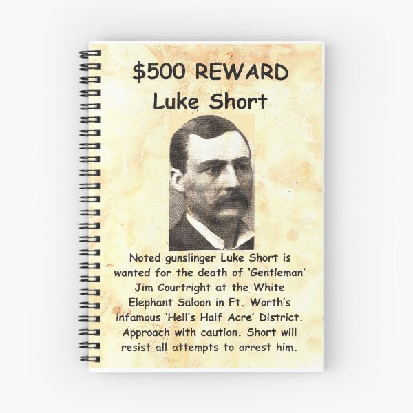 Item preview, Luke Short Wanted designed and sold by Lawrence Baird.