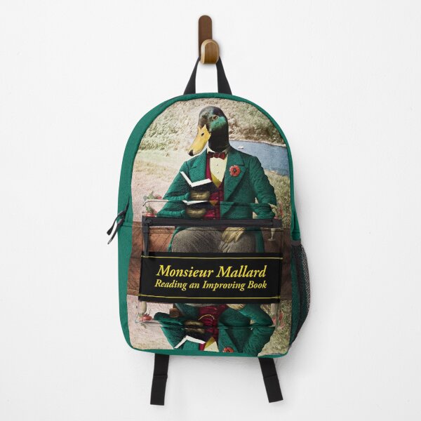 Item preview, Monsieur Mallard Reading an Improving Book designed and sold by PETER GROSS.
