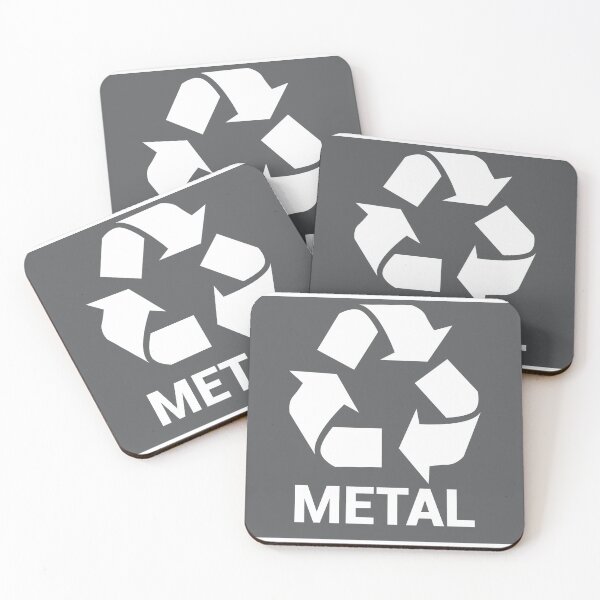 Item preview, wheelie bin ! recycle bins ! METAL ! METAL TRASH designed and sold by TheAwesomeMiro.