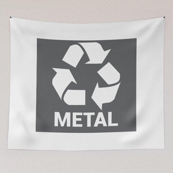 Item preview, wheelie bin ! recycle bins ! METAL ! METAL TRASH designed and sold by TheAwesomeMiro.