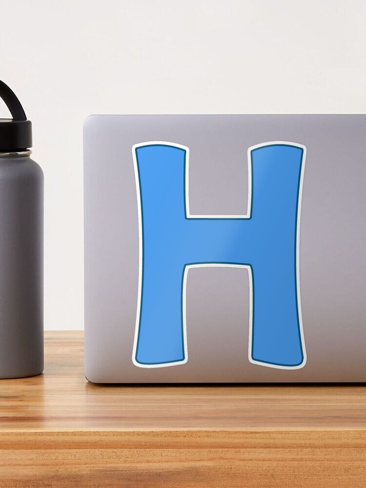 Letter h Stickers - Free education Stickers