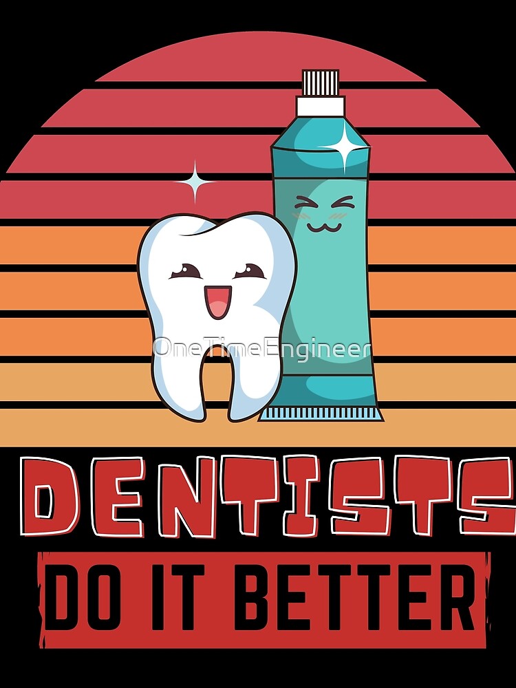 Thumbnail 3 of 3, Scarf, Dentists do it better designed and sold by OneTimeEngineer.