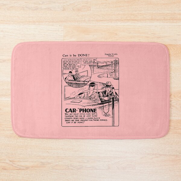 Item preview, FIRST EVER MOBILE PHONE - FEATURE ILLUSTRATION designed and sold by ThrowbackAds.
