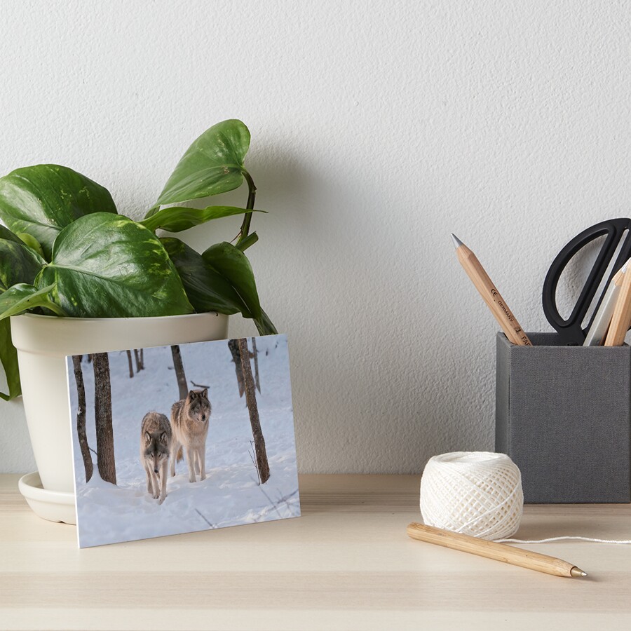 Item preview, Art Board Print designed and sold by WolvesOnly.