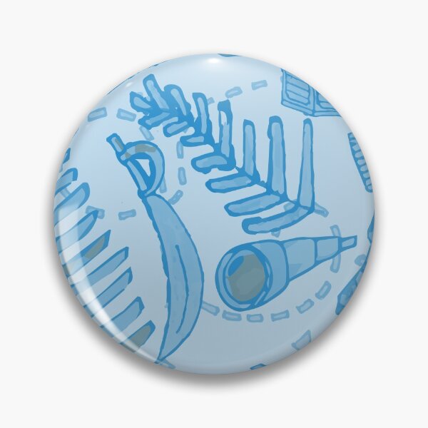 Item preview, Botas pirata azul designed and sold by HelyanDesign.