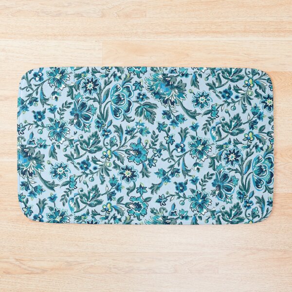 Item preview, blue floral design designed and sold by aloha-designs.