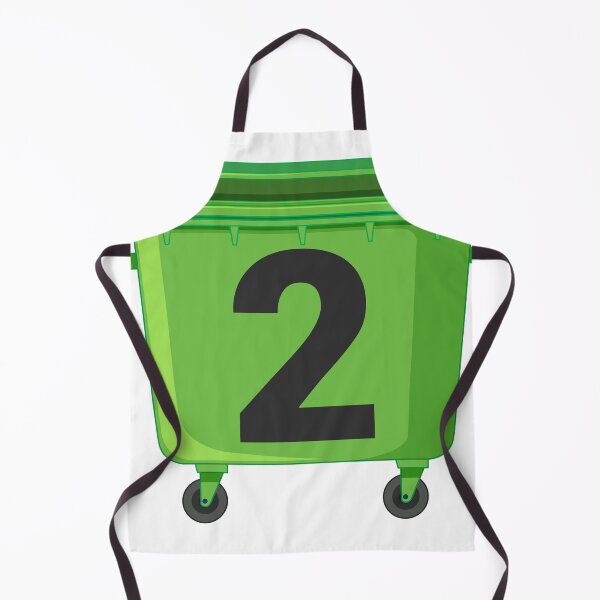 Item preview, Wheelie bin ! recycle bins ! NUMBER 2 TWO designed and sold by TheAwesomeMiro.