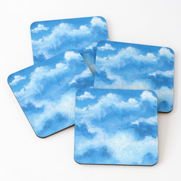 Item preview, Cloudy Sky in Gouache Paint designed and sold by EmilyLangeArt.