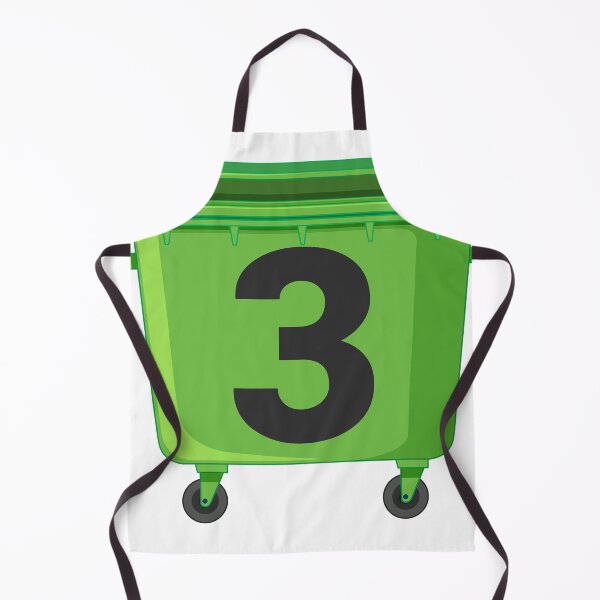 Item preview, Wheelie bin ! recycle bins ! NUMBER 3 three designed and sold by TheAwesomeMiro.