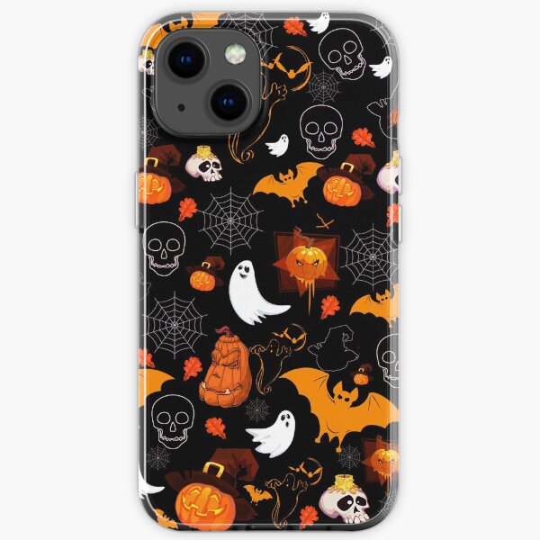 Halloween case pumpkin autumn harvest ticket iPhone Soft Case