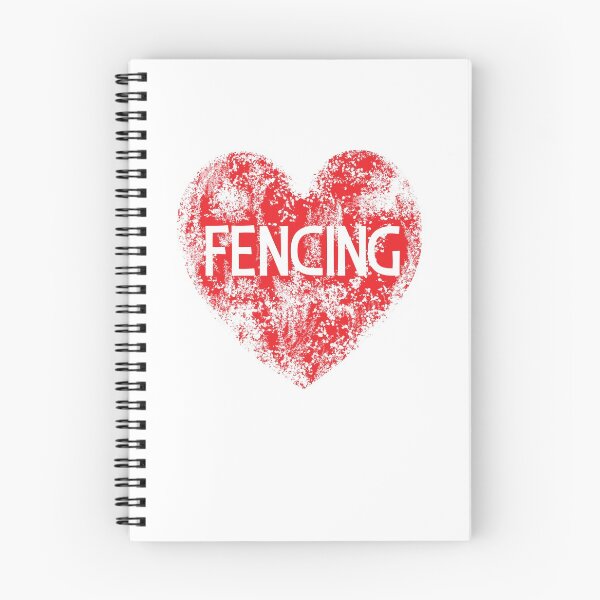 Item preview, Love Fencing heart designed and sold by ReluctantChickn.