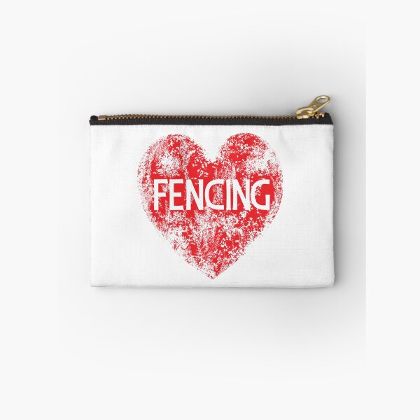 Item preview, Love Fencing heart designed and sold by ReluctantChickn.