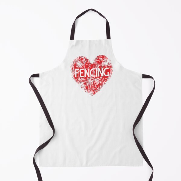Item preview, Love Fencing heart designed and sold by ReluctantChickn.