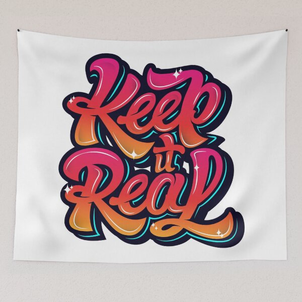 Item preview, Keep It Real Graffiti designed and sold by Designs By Creation.