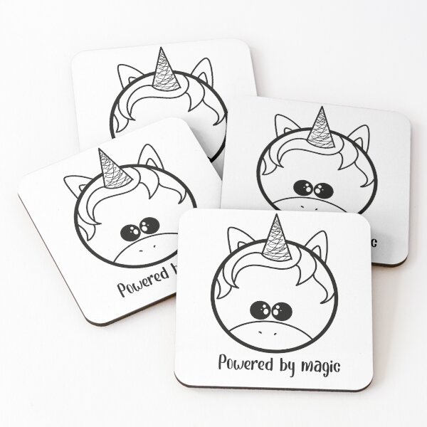 Item preview, Powered by magic logo designed and sold by lovingkakeart.