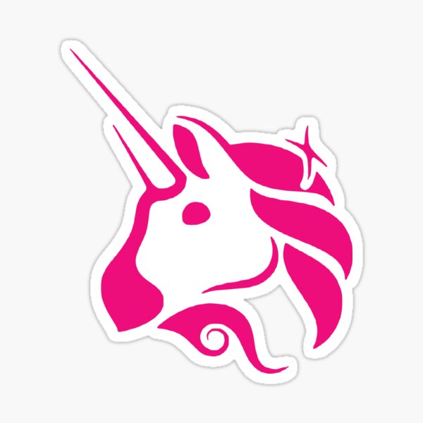 uniswap unicorn rainbow cute funny Sticker