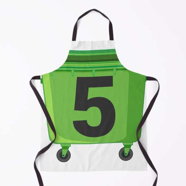 Item preview, Wheelie bin ! recycle bins ! NUMBER 5 five designed and sold by TheAwesomeMiro.