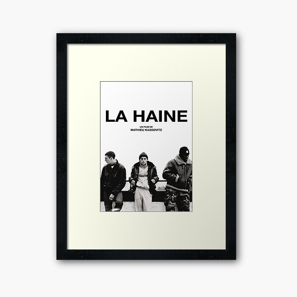 La Haine Poster Film Movie Framed Art Print
