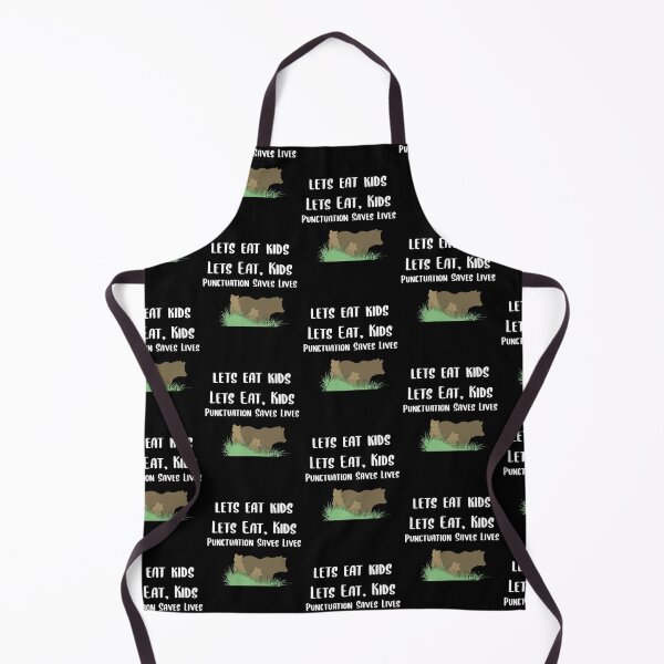 Item preview, Lets Eat Kids Punctuation Saves Lives designed and sold by Braxton Tanaka.