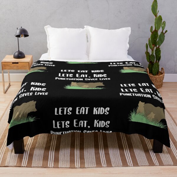 Item preview, Lets Eat Kids Punctuation Saves Lives designed and sold by Braxton Tanaka.