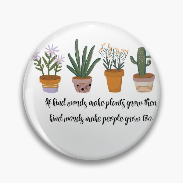 Item preview, Kind Words Plants Design designed and sold by Kyrostickers.