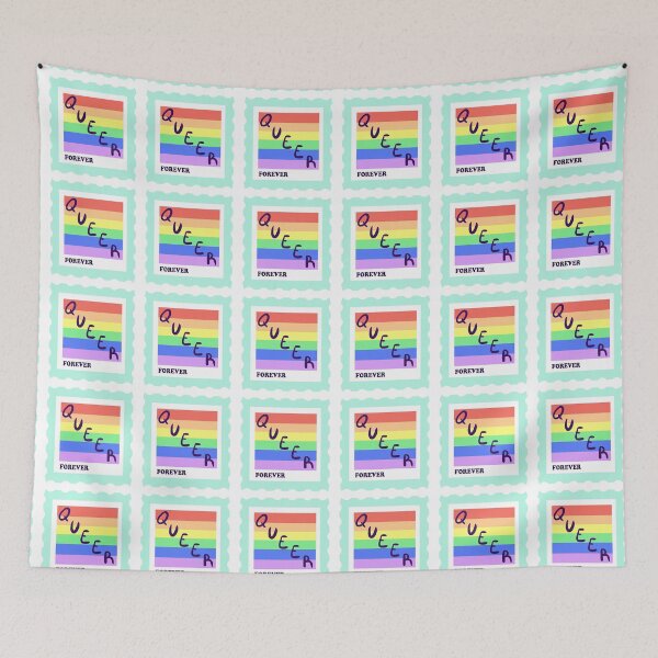 Item preview, Queer Forever Stamp designed and sold by daynamayday.