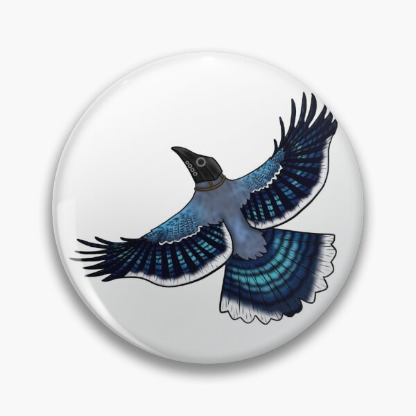 Item preview, Covid Corvids, Blue Jay designed and sold by Abottom.