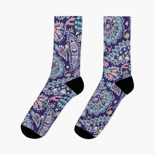 Artikelvorschau, lila Blumenmuster entworfen und verkauft von aloha-designs.