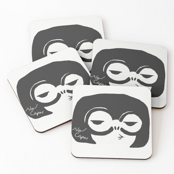 Item preview, No Capes designed and sold by stickersisters0.