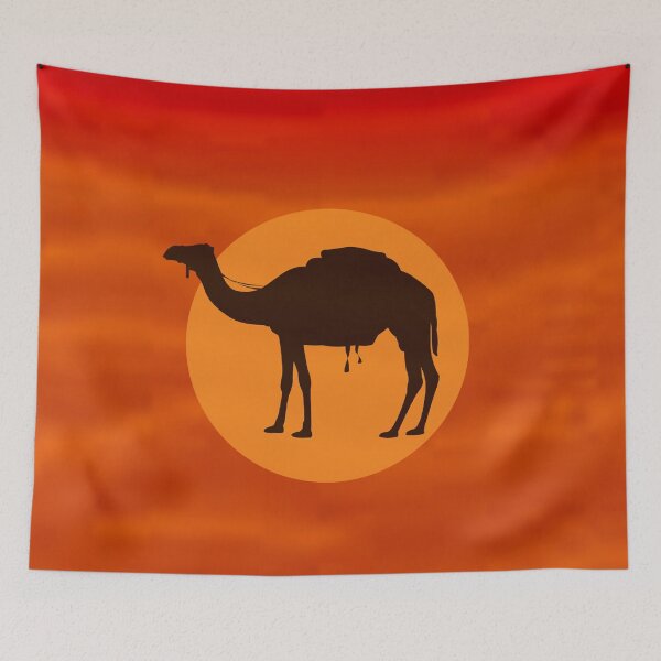Item preview, Abstract Desert Caravan Camel designed and sold by Slydell1.