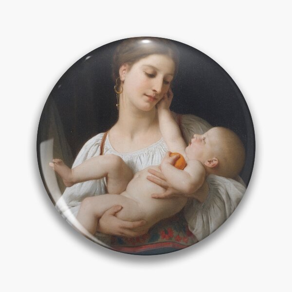 Item preview, First Caress (1901) - William Bouguereau designed and sold by SALON DES ARTS.