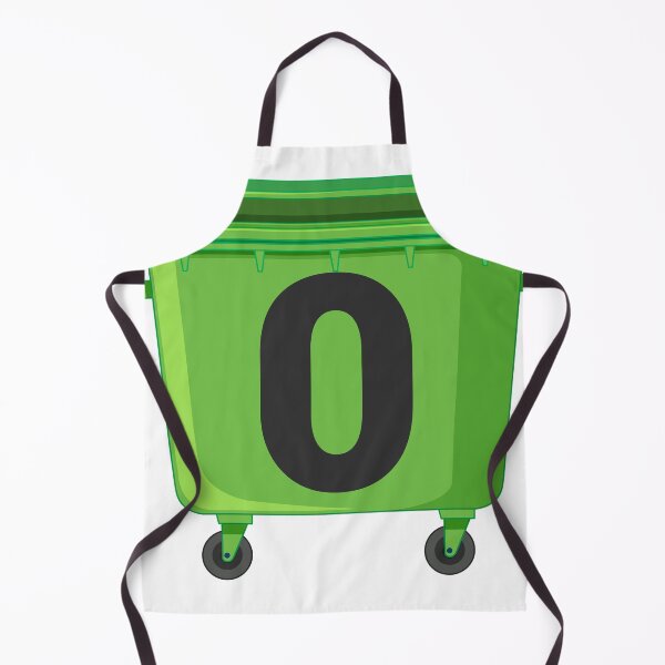 Item preview, Wheelie bin ! recycle bins ! NUMBER 0 zero designed and sold by TheAwesomeMiro.