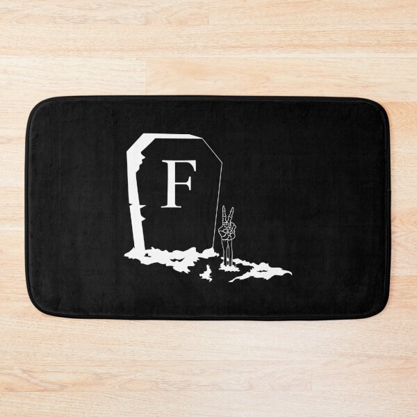 Item preview, Skeleton Rising - F for Respect - Light Print designed and sold by GeekyMumDesigns.
