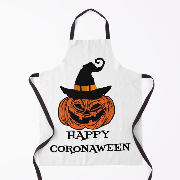 Item preview, Happy Coronaween pumpkin and hat designed and sold by teledesign.