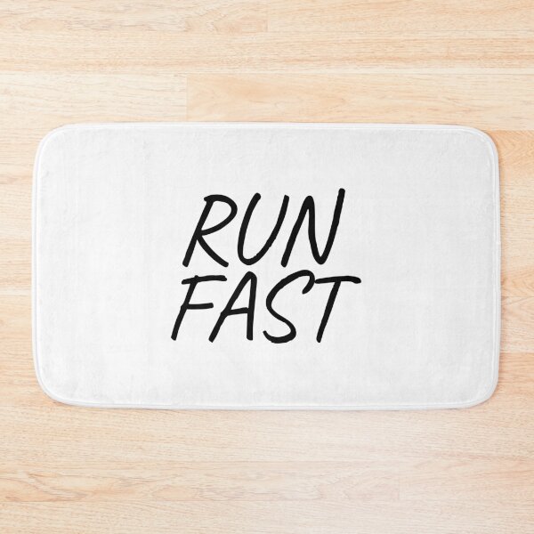 Item preview, Run fast Running | Gift for runners designed and sold by Minimalist Quotes and Sayings.