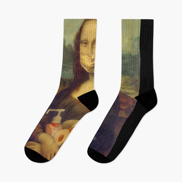 Item preview, Monalisa wearing mask amid pandemic designed and sold by arnabbabai.