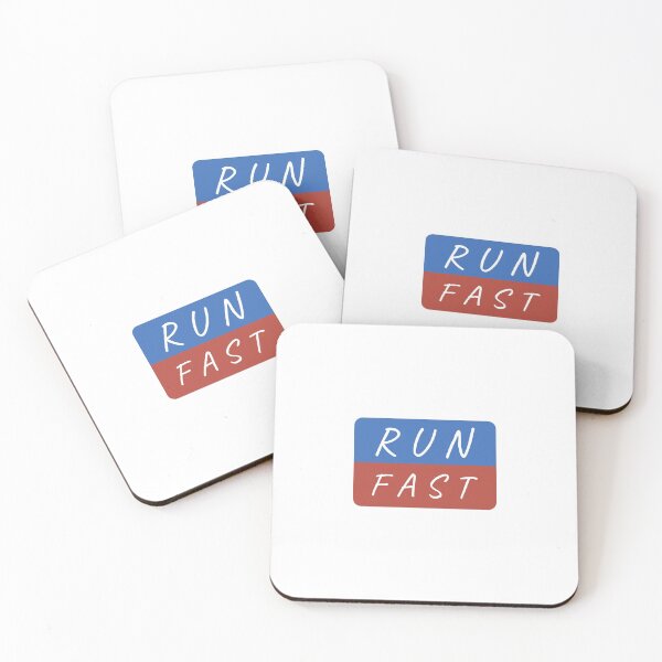 Item preview, Run fast Running | Gift for runners designed and sold by Minimalist Quotes and Sayings.