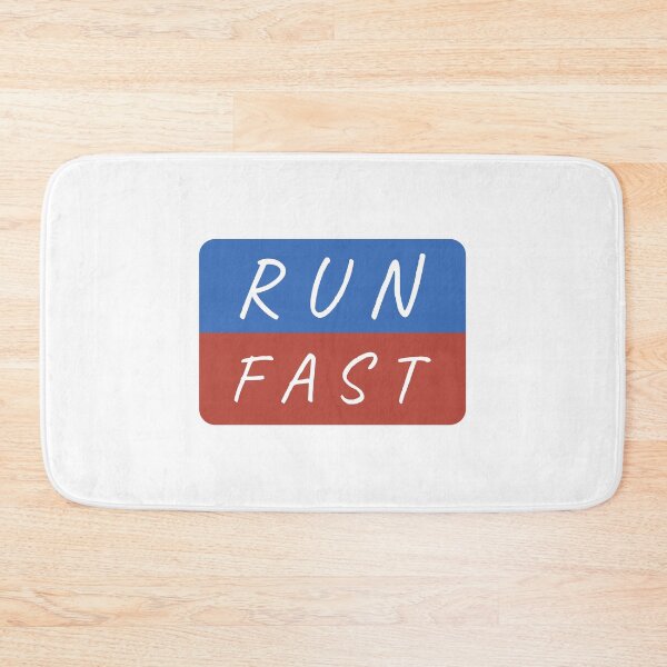 Item preview, Run fast Running | Gift for runners designed and sold by Minimalist Quotes and Sayings.