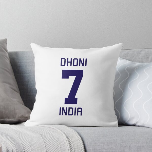 Item preview, Mahendra Singh Dhoni | 7 | Indian Cricket Jersey designed and sold by CHAMPION WARRIOR.