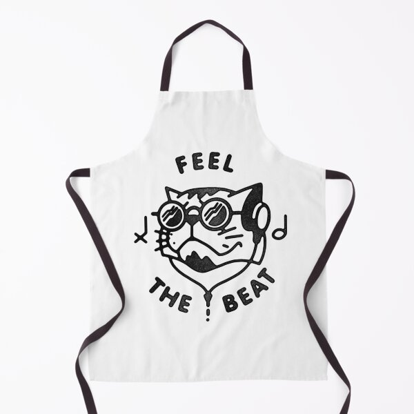 Item preview, Feel The Beat Cool Cat designed and sold by Sebastian Stadler.