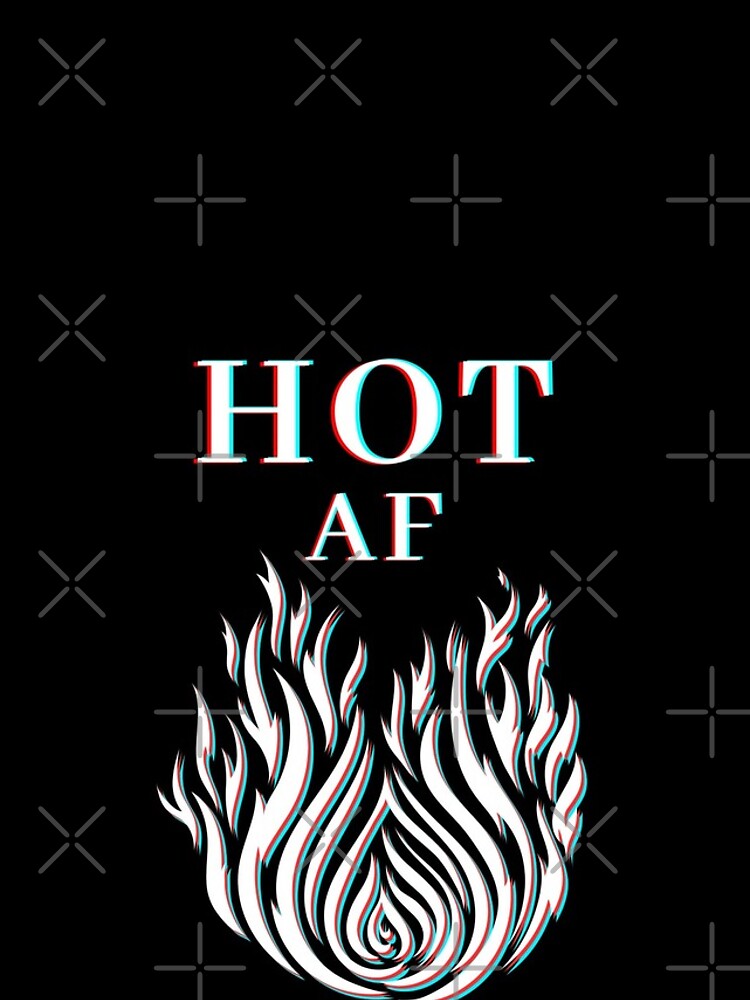 Thumbnail 4 of 4, iPhone Case, HOT AF (3D effect) designed and sold by RIVEofficial.