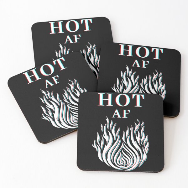 Item preview, HOT AF (3D effect) designed and sold by RIVEofficial.