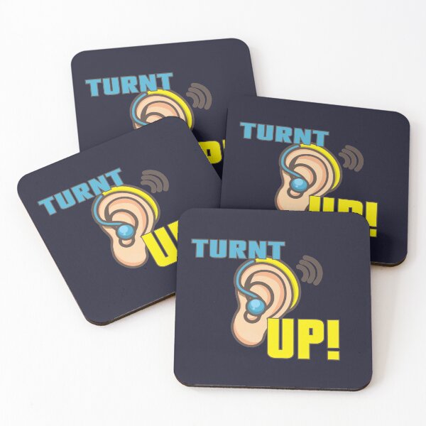 Item preview, Deaf Pride - Turnt Up empowerment design designed and sold by Wildjourne.