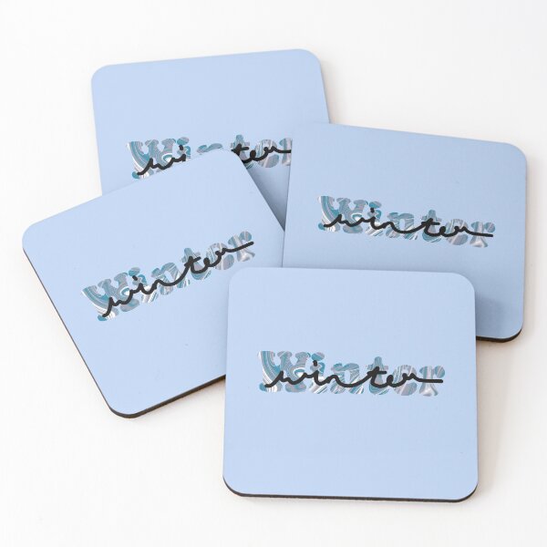 Item preview, Winter liquify effect with calligraphy  designed and sold by ShadowstarArt.