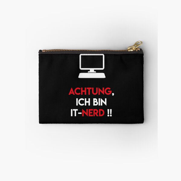 Artikelvorschau, Achtung, ich bin IT-Nerd Geschenkidee entworfen und verkauft von Marco Damm.