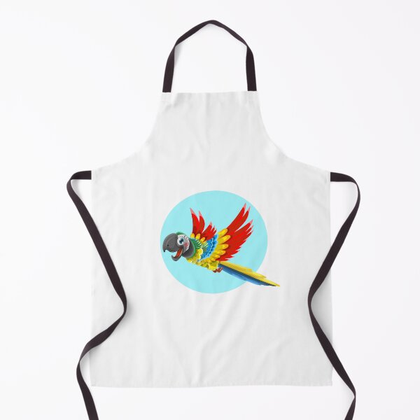 Item preview, Parrot on a blue circle  designed and sold by TrendingMerch20.