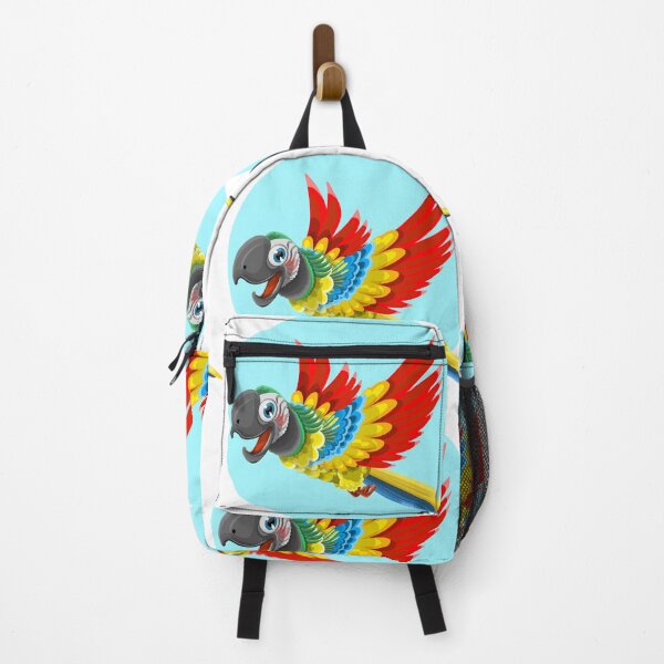 Item preview, Parrot on a blue circle  designed and sold by TrendingMerch20.
