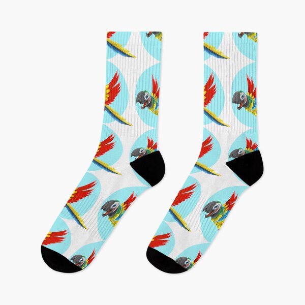 Item preview, Parrot on a blue circle  designed and sold by TrendingMerch20.